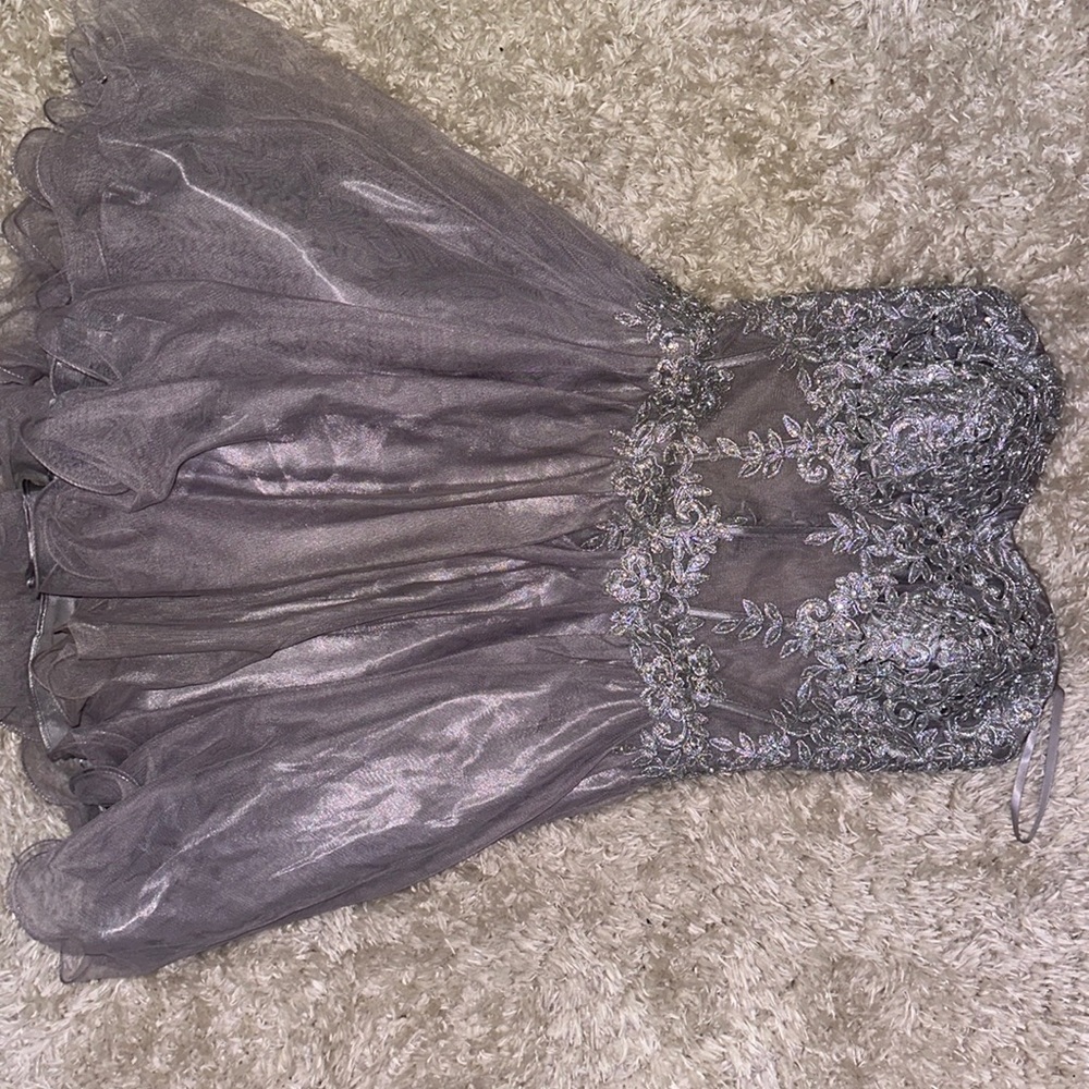 Silver dress